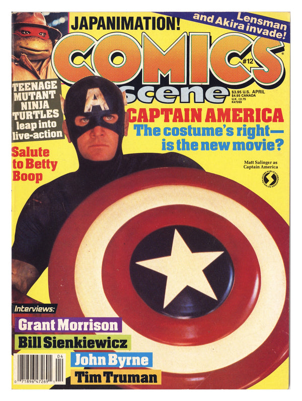 Comics Scene Vol 2 12 / 23 Low Grade (1990) Newsstand