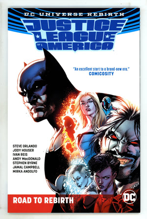 Justice League of America: The Road to Rebirth TPB High Grade (2017)