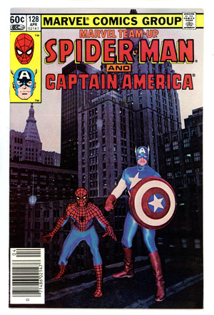 Marvel Team-Up Vol 1 128 High Grade (1983) Newsstand
