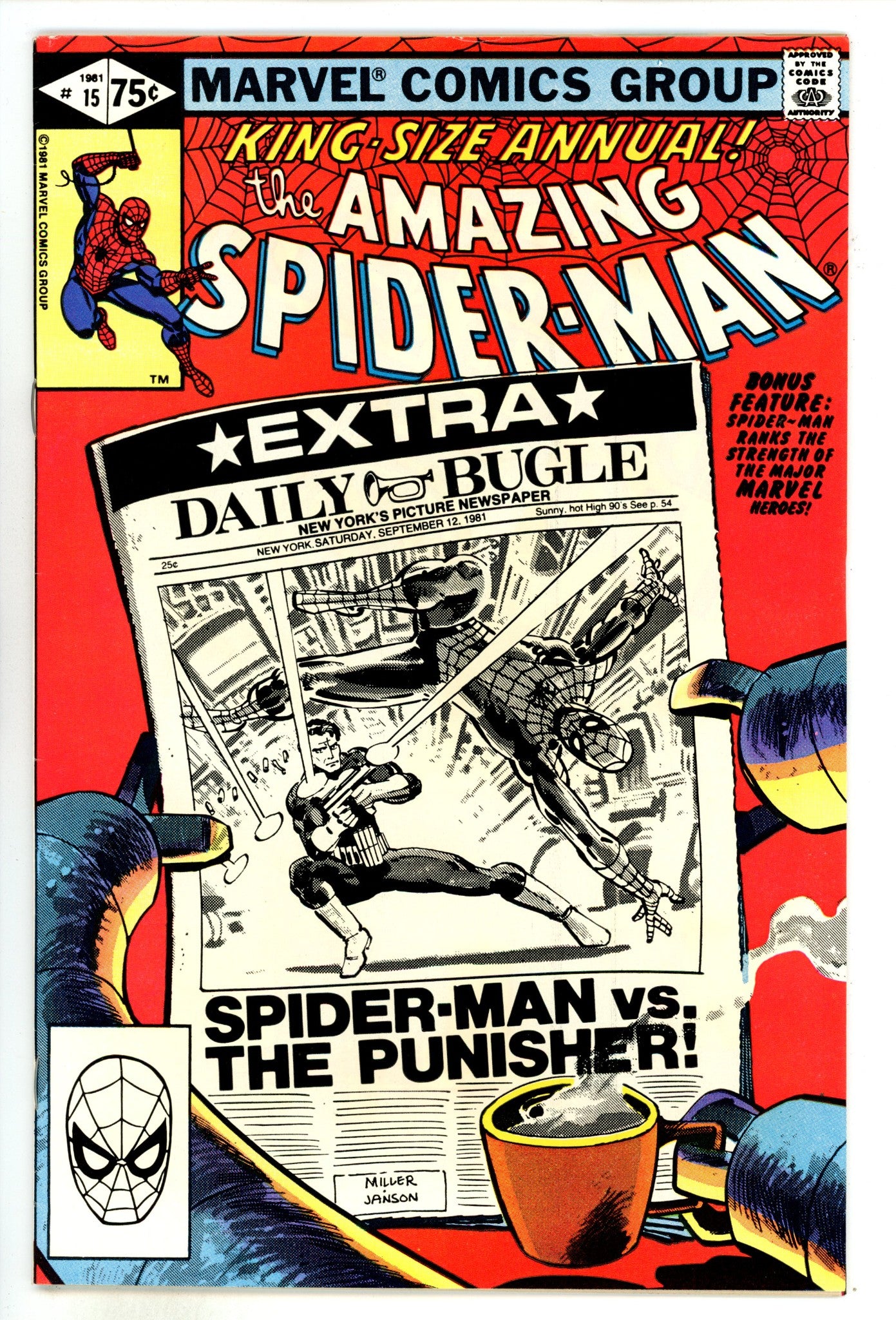 The Amazing Spider-Man Annual Vol 1 15  FN/VF (7.0)  (1981)  