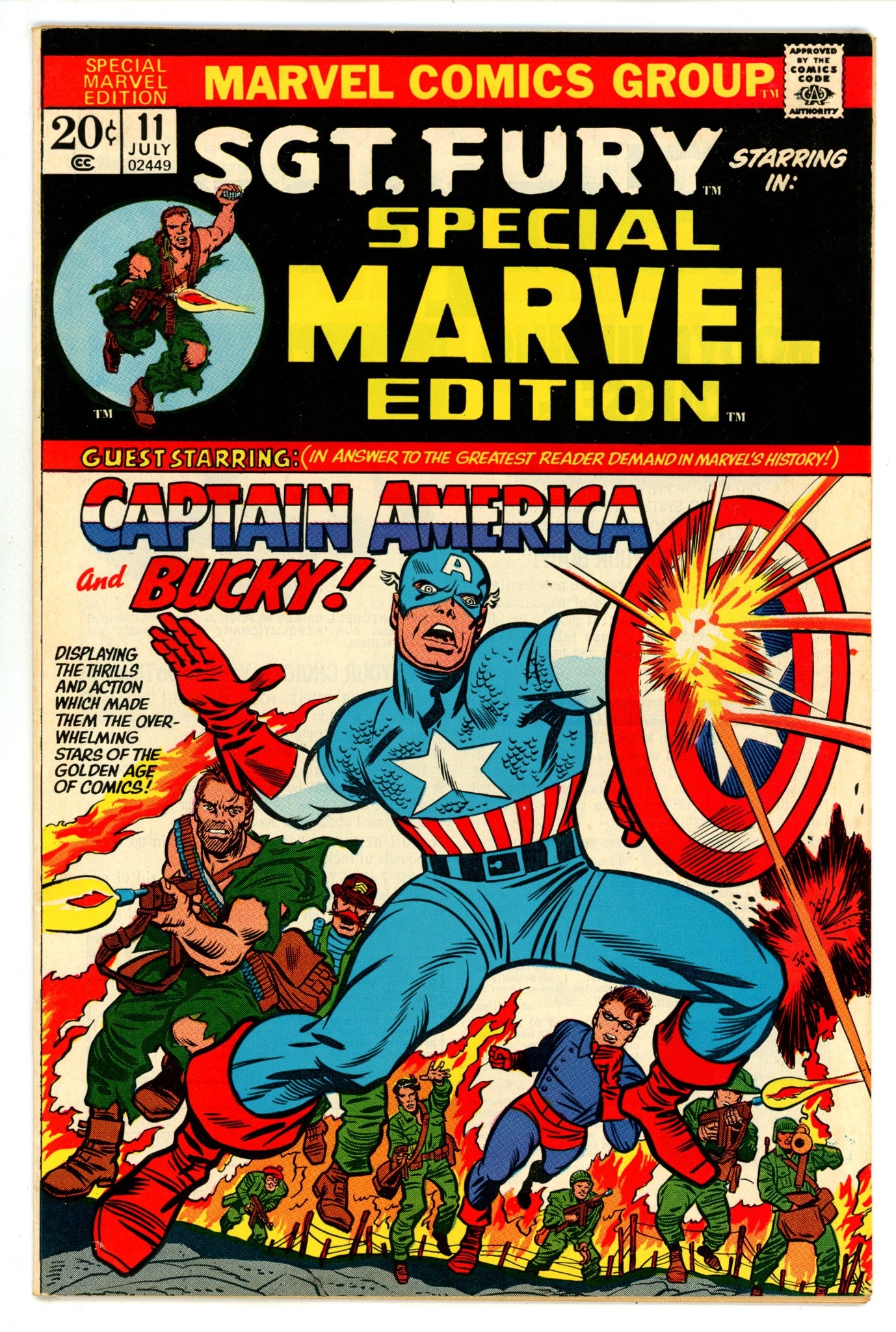 Special Marvel Edition 11 VF+ (8.5) (1973) 