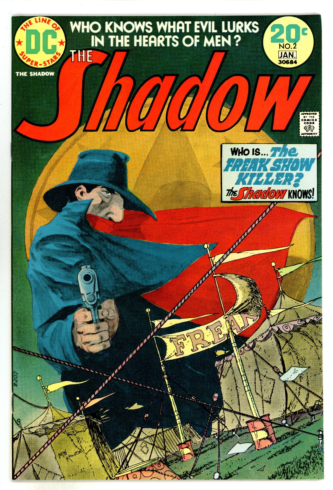 The Shadow Vol 1 2 VF/NM (9.0) (1973) 