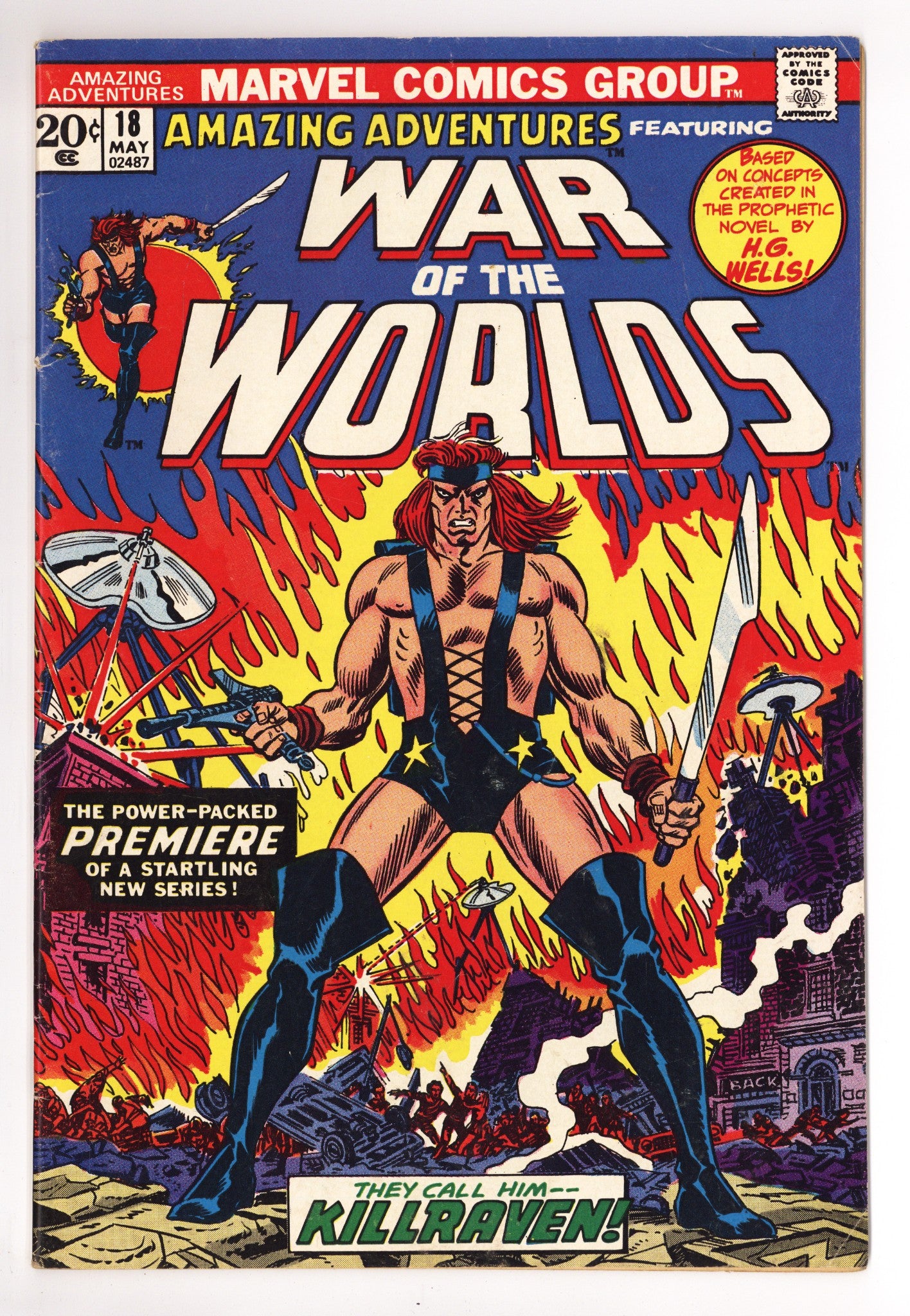 Amazing Adventures Vol 2 18 VG+ (4.5) (1973) 