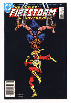 The Fury of Firestorm Vol 2 26 Mid Grade (1984) Canadian Price Variant