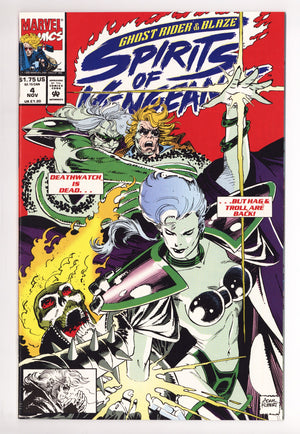 Ghost Rider / Blaze: Spirits of Vengeance Vol 1 4 High Grade (1992)