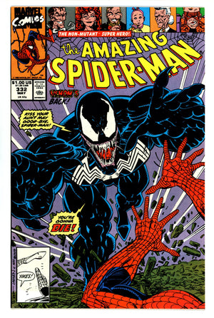 The Amazing Spider-Man Vol 1 332 VF+ (8.5) (1990) 