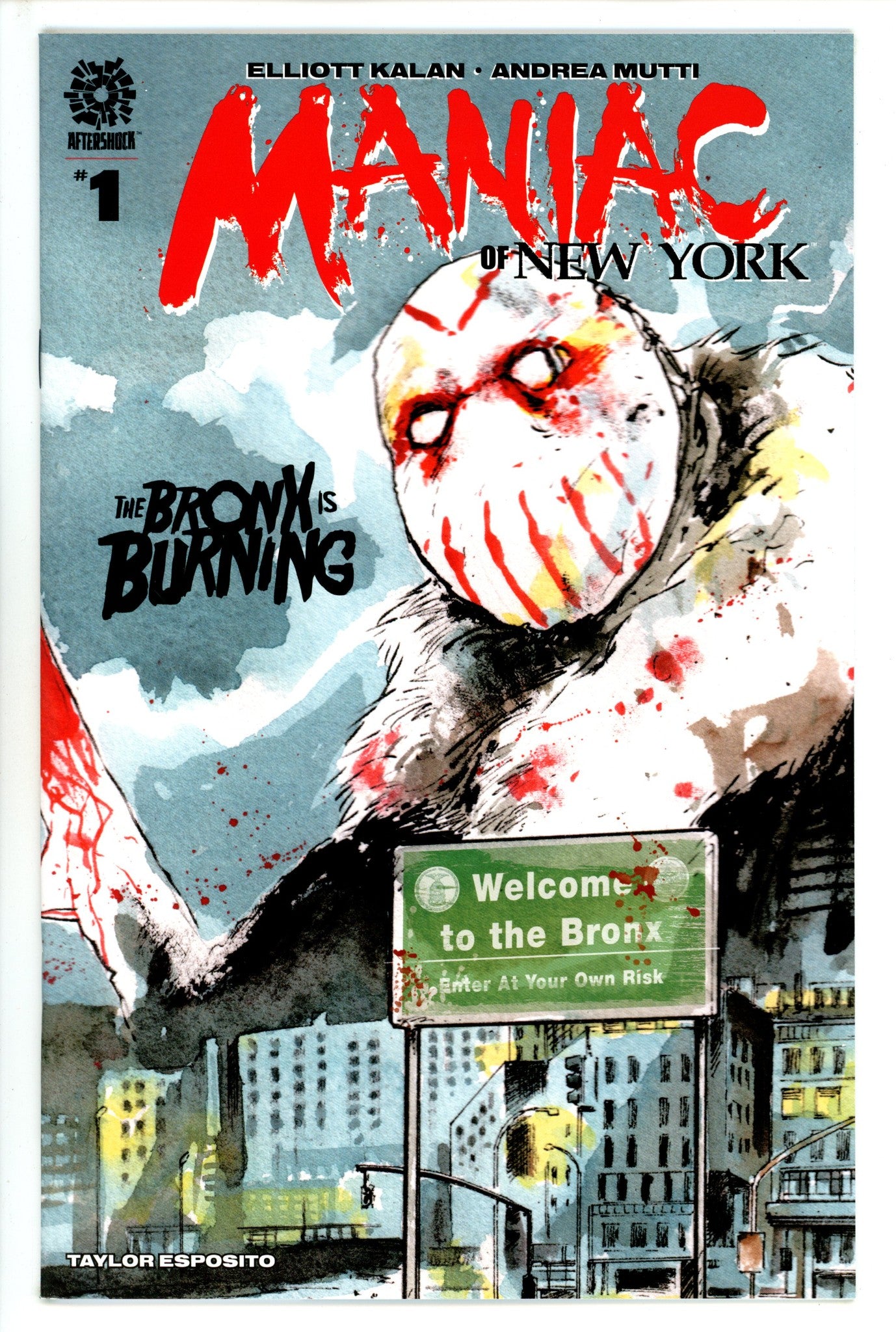 Maniac of New York Bronx is Burning 1 (2022)