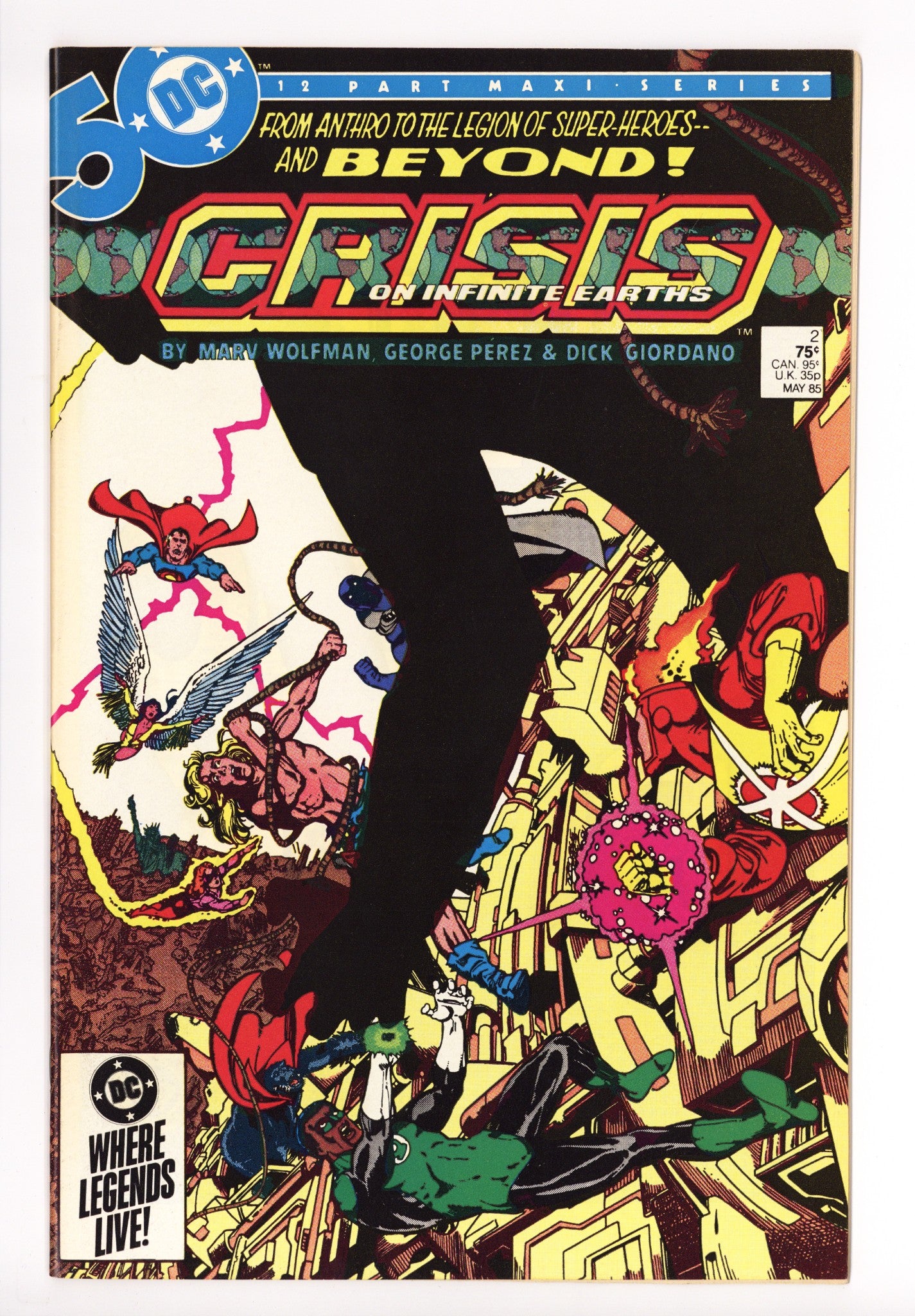 Crisis on Infinite Earths 2 VF (8.0) (1985) 