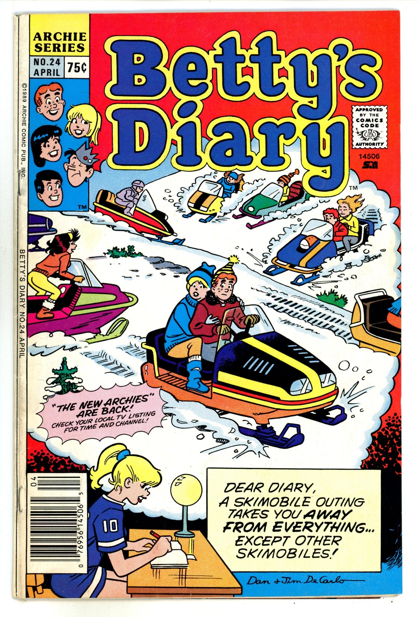 Betty's Diary 24 Low Grade (1989) Newsstand 