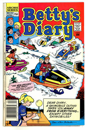Betty's Diary 24 Low Grade (1989) Newsstand