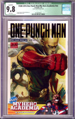 One-Punch Man / My Hero Academia Free Comic Book Day [nn] CGC 9.8 (NM/M) Stamped (2016)