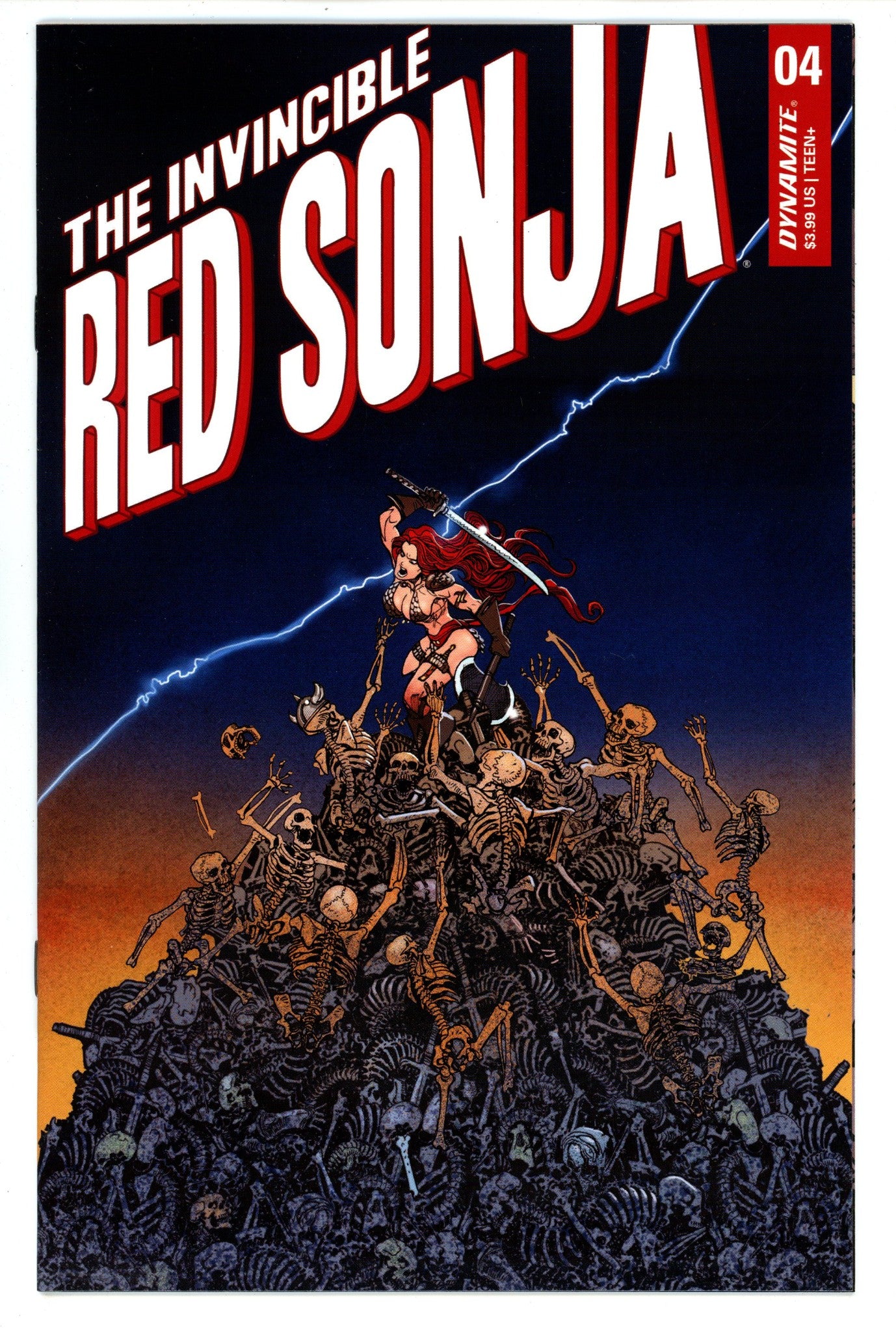 The Invincible Red Sonja4NM- (9.2)(2021) MoritatVariant