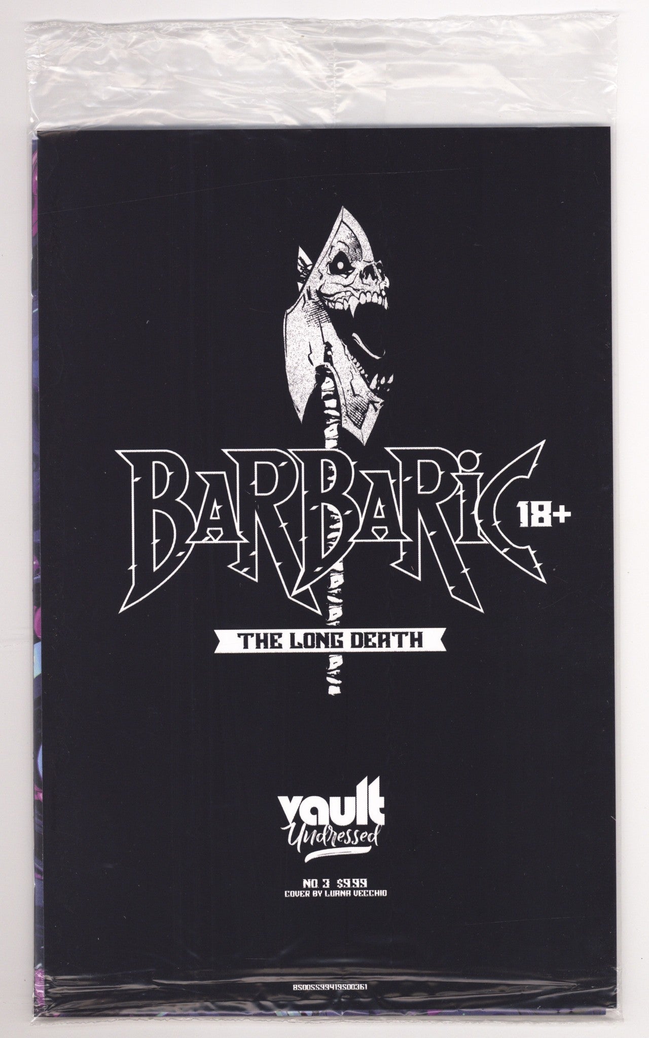 Barbaric The Long Death  3 Vecchio  Sealed Risque Variant   (2026)