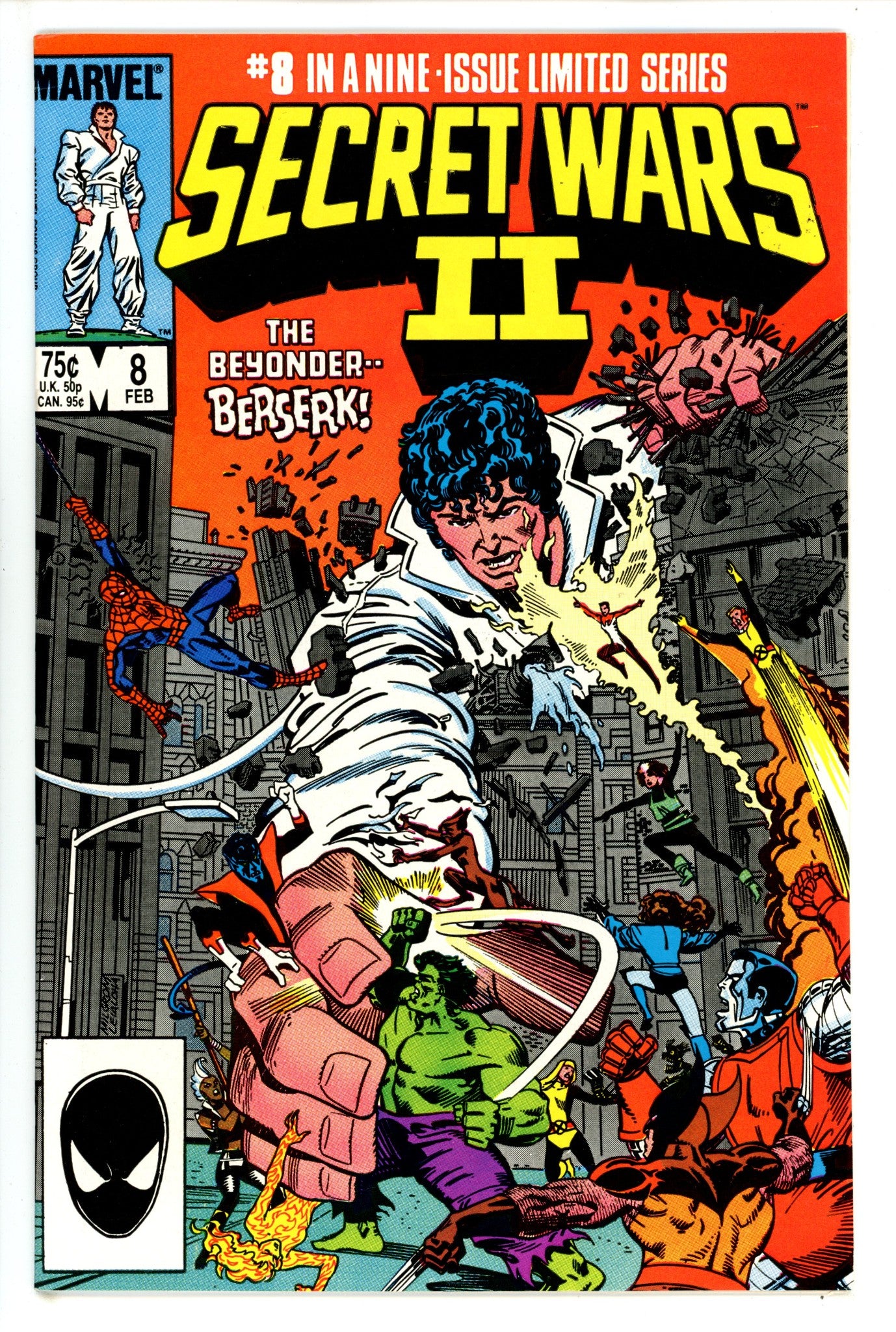 Secret Wars II 8 VF/NM (1986)