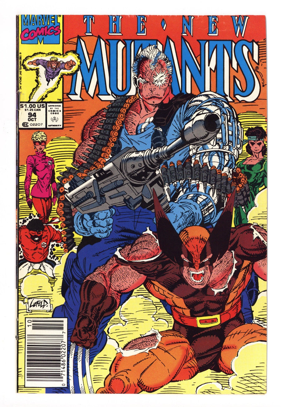 The New Mutants Vol 1 94  Mid Grade   (1990)   Newsstand