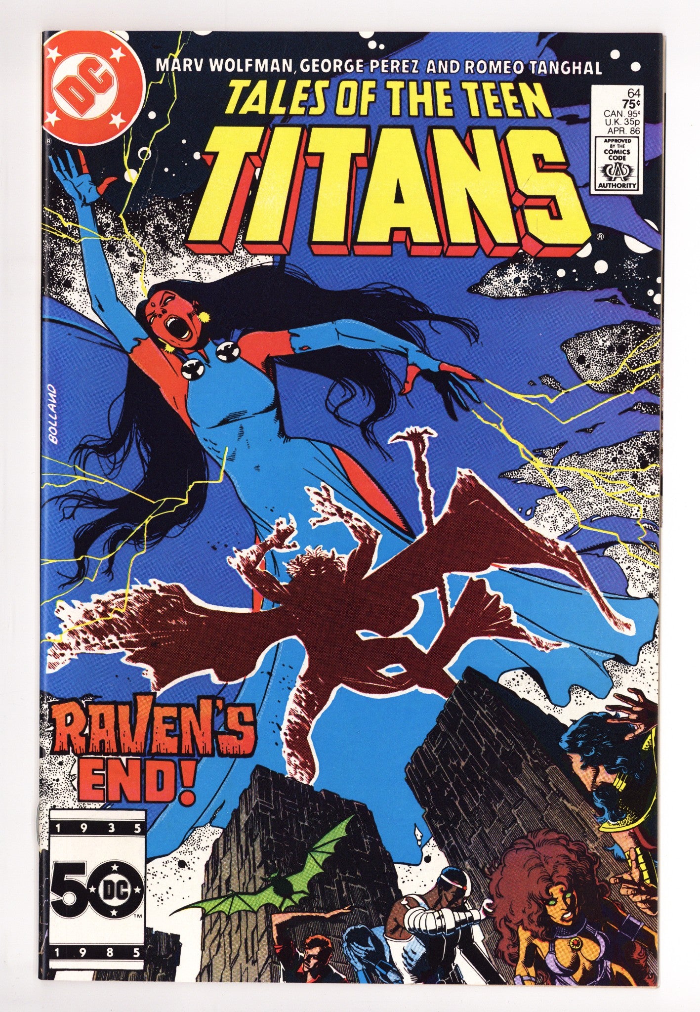 Tales of the Teen Titans 64 High Grade (1986) 