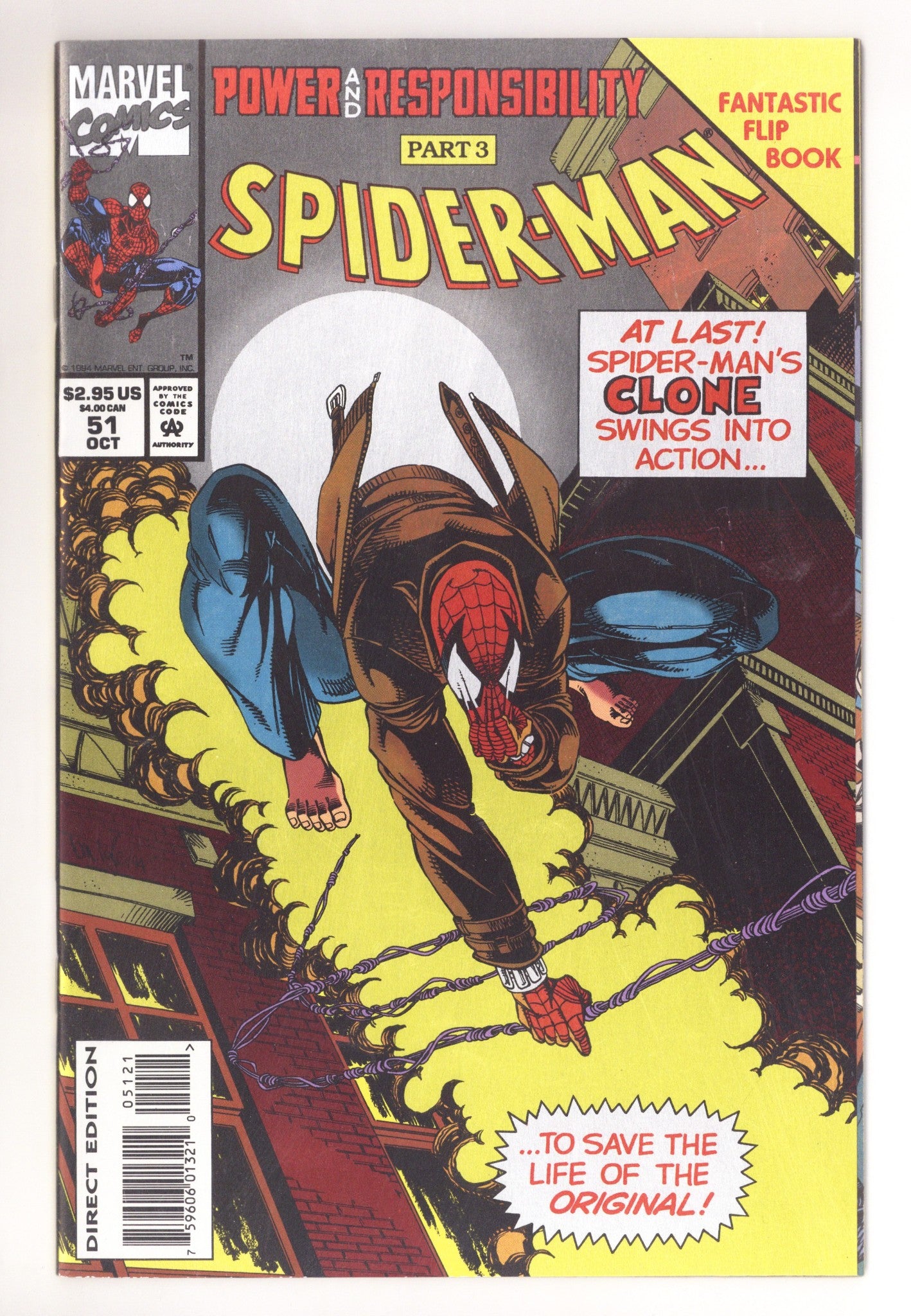 Spider-Man Vol 1 51 [Flipbook] High Grade (1994) 