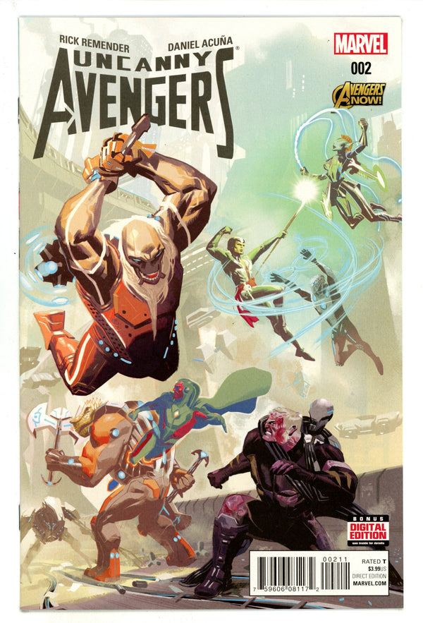 Uncanny Avengers Vol 2 2 High Grade (2015)