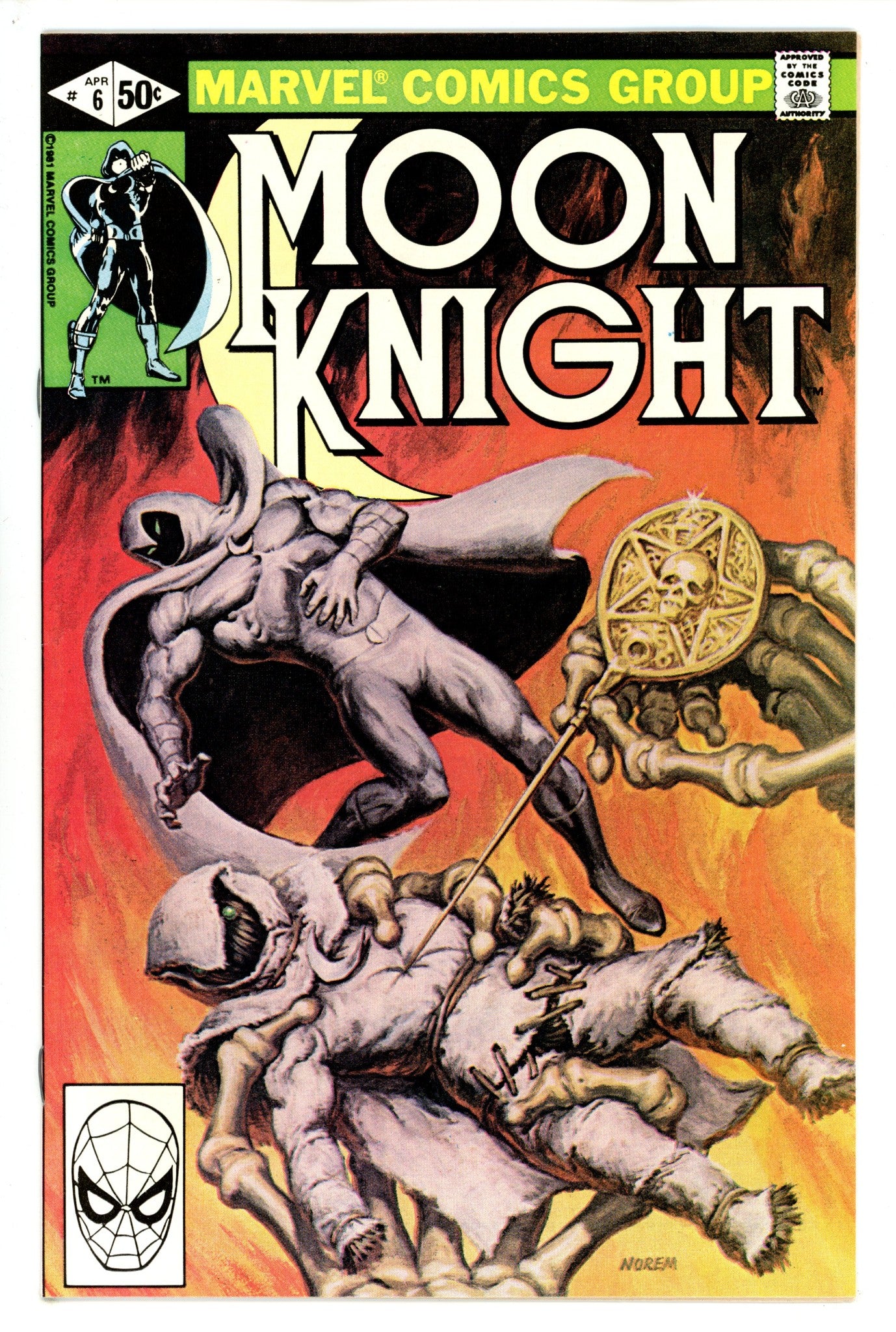 Moon Knight Vol 1 6 VF/NM (1981)