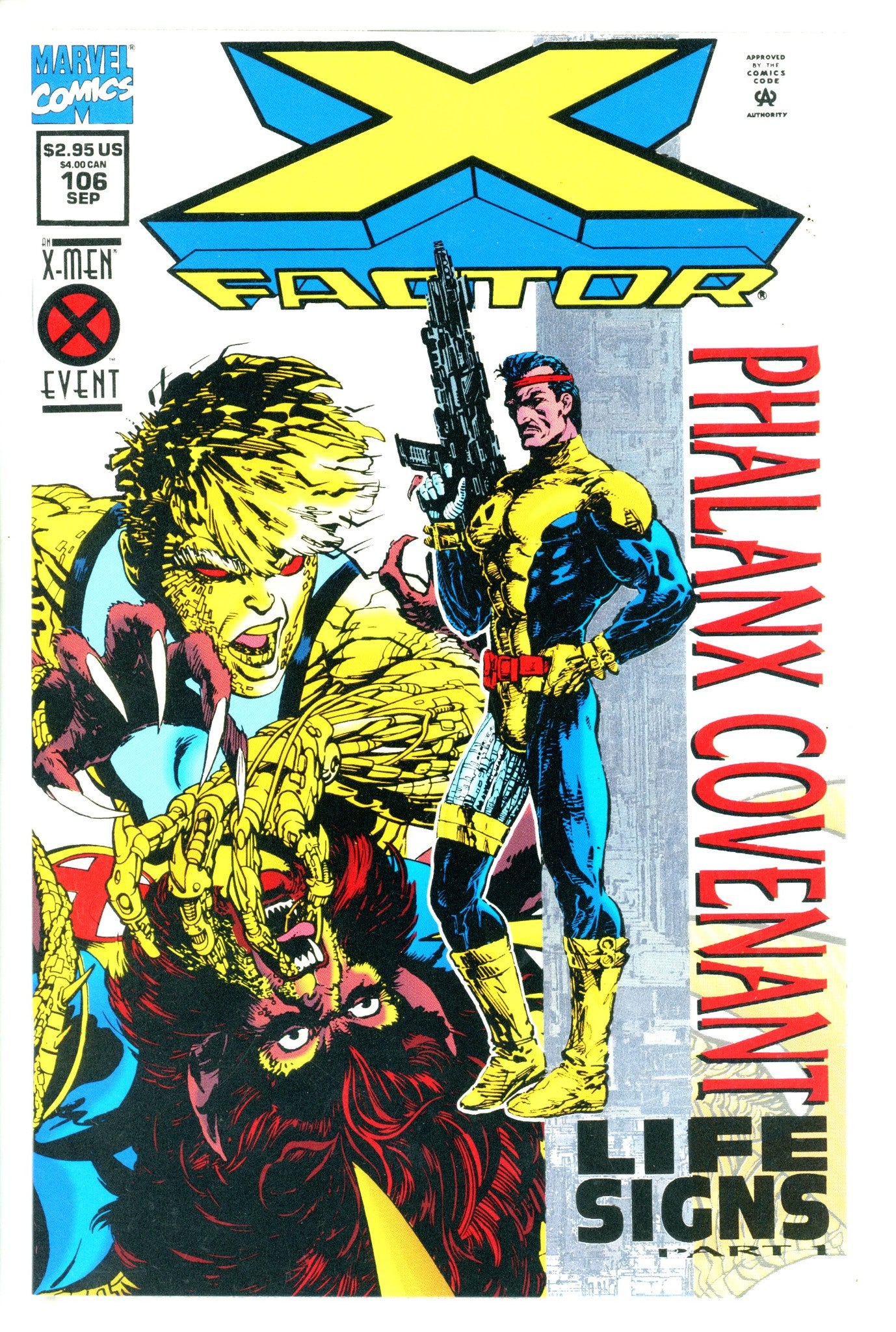 X-Factor Vol 1 106 Foil Variant (1994)