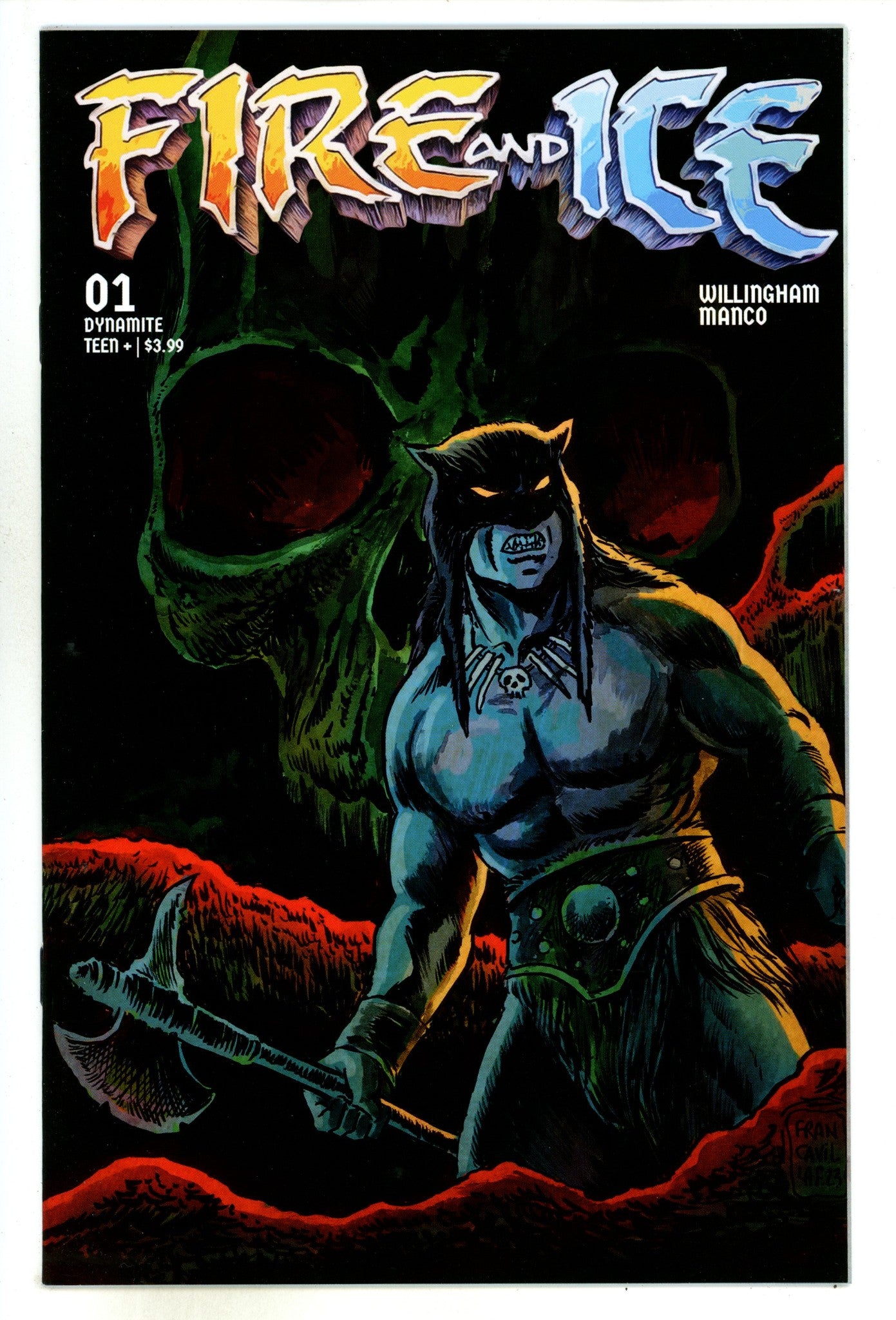 Fire and Ice 1 High Grade (2023) Francavilla Incentive Variant 