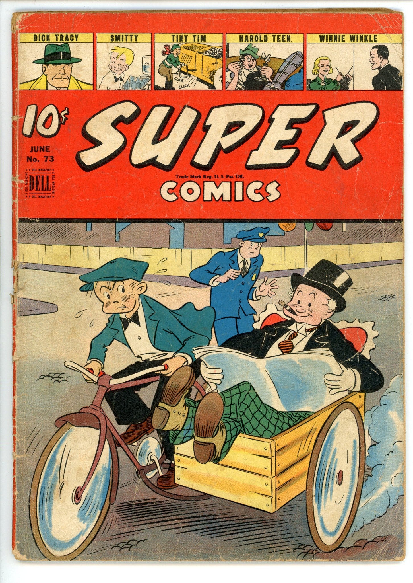 Super Comics 73 GD+ (2.5) (1944) 