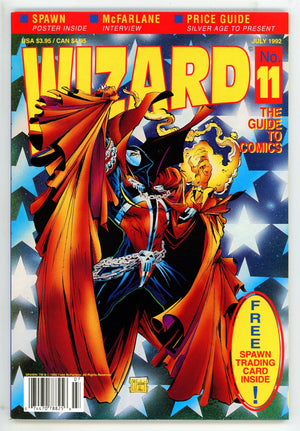 Wizard: The Comics Magazine 11 VF- (7.5) (1992) Newsstand