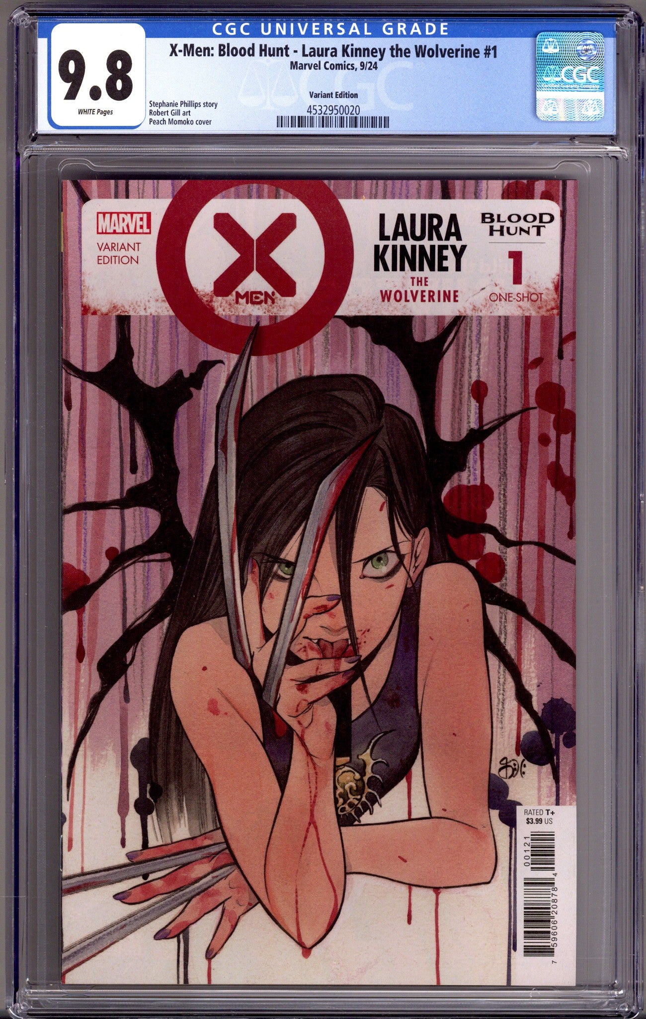 X-Men: Blood Hunt - Laura Kinney The Wolverine 1 CGC 9.8 (NM/M) (2024) Momoko Variant 