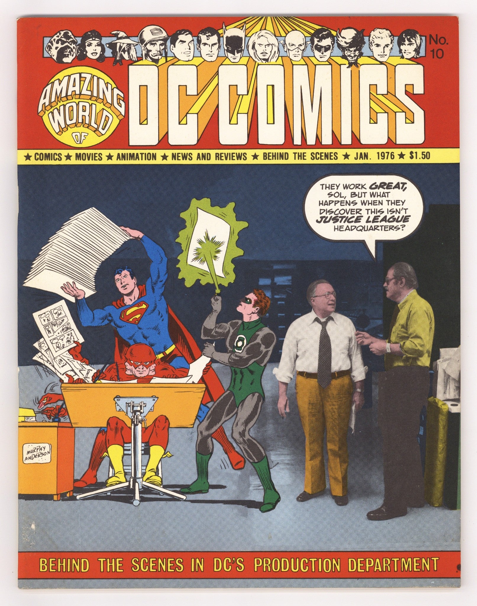 The Amazing World of DC Comics 10 FN (6.0) (1976) 