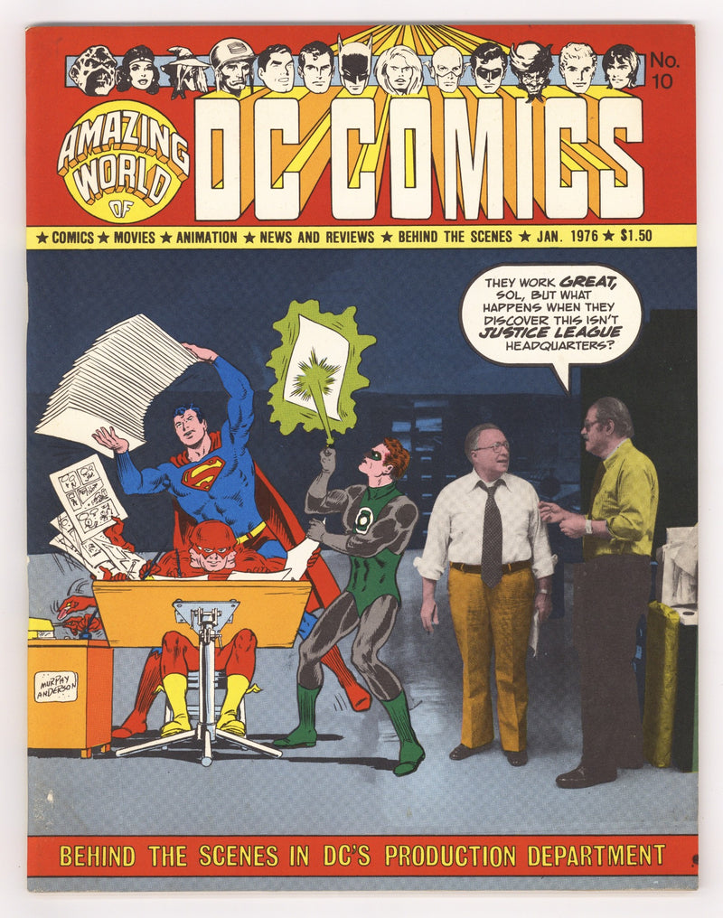 The Amazing World of DC Comics 10 FN (6.0) (1976) 