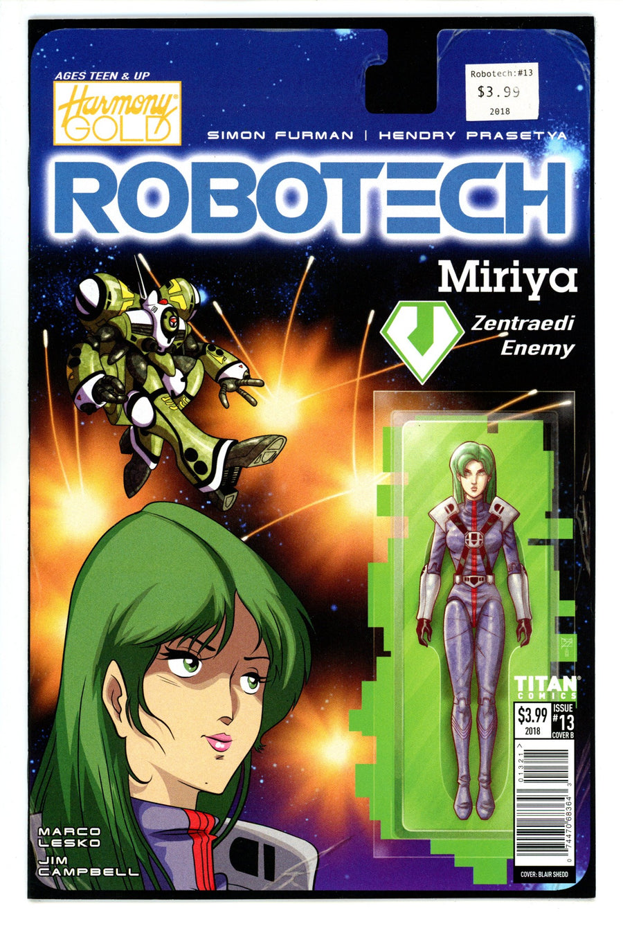 Robotech 13 High Grade (2018) Shedd Action Figure Variant 