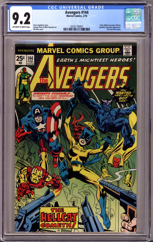 The Avengers Vol 1 144 CGC 9.2 (NM-) (1976)