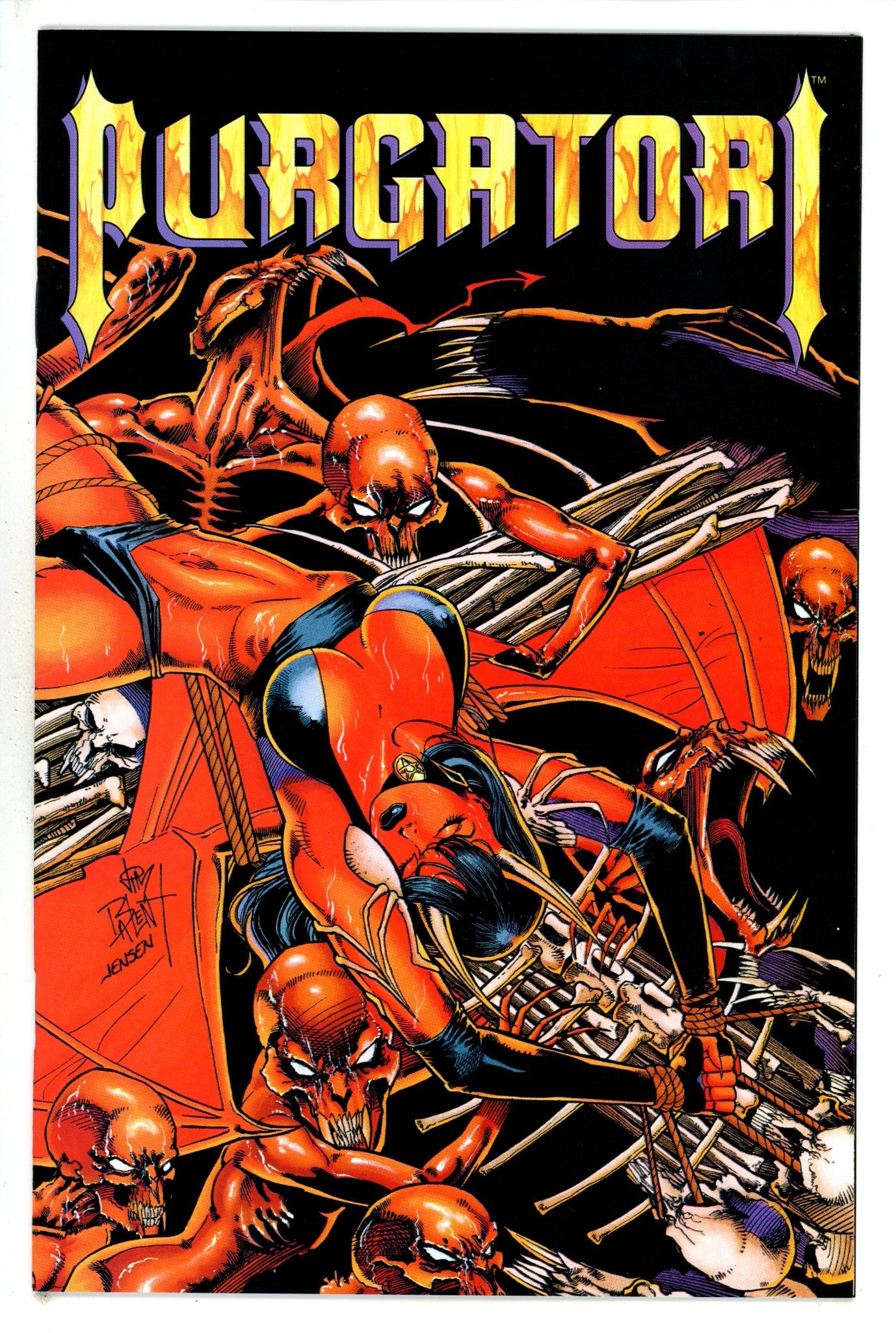 Purgatori: The Vampires Myth 2 Balent Variant VF/NM (1996)