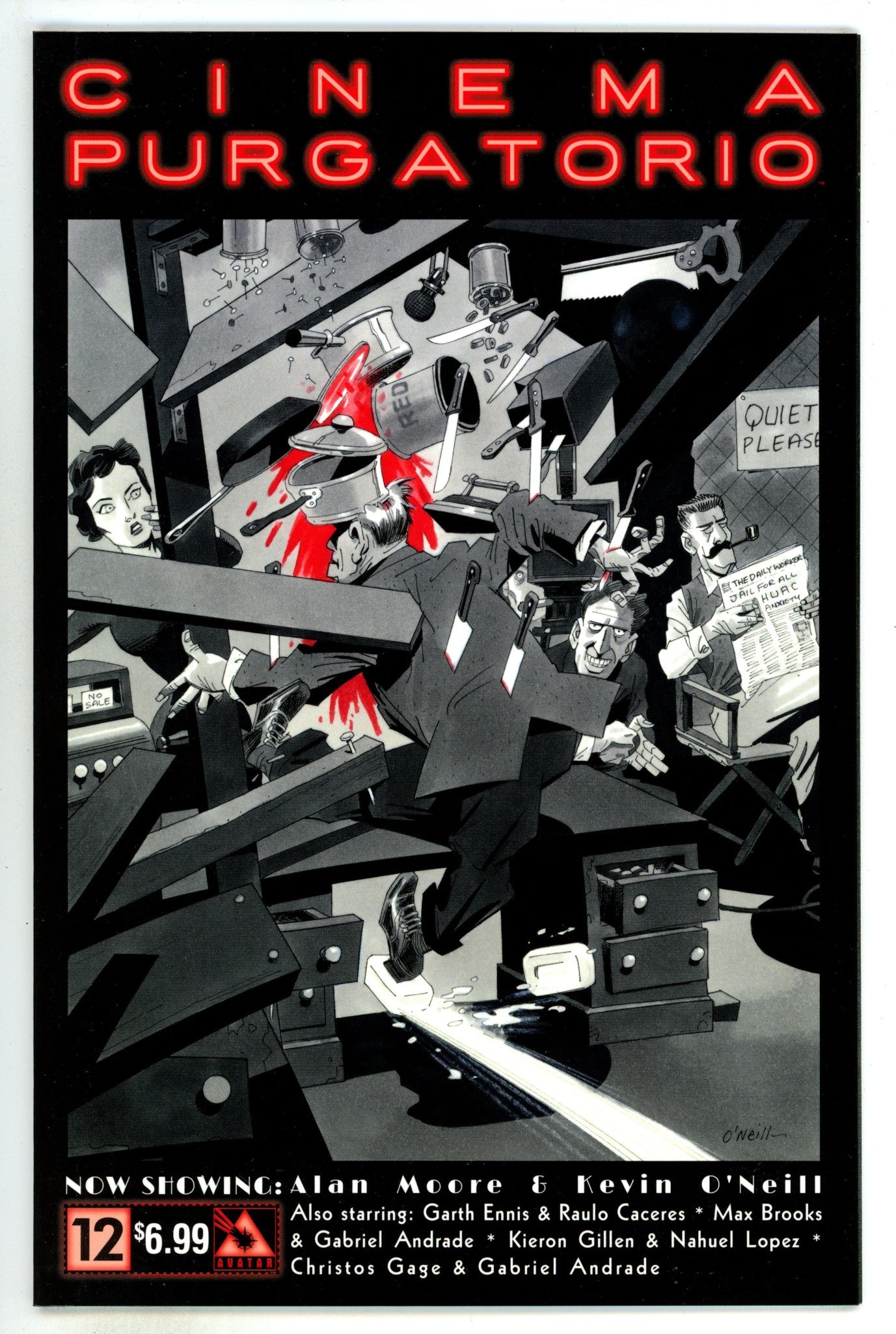 Alan Moore's Cinema Purgatorio 12 High Grade (2017) 