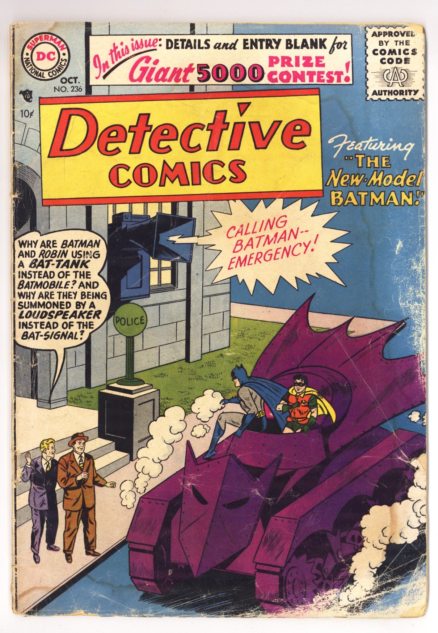 Detective Comics Vol 1 236 GD+ (2.5) (1956) 