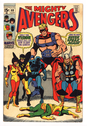 The Avengers Vol 1 68 VG/FN (5.0) (1969)