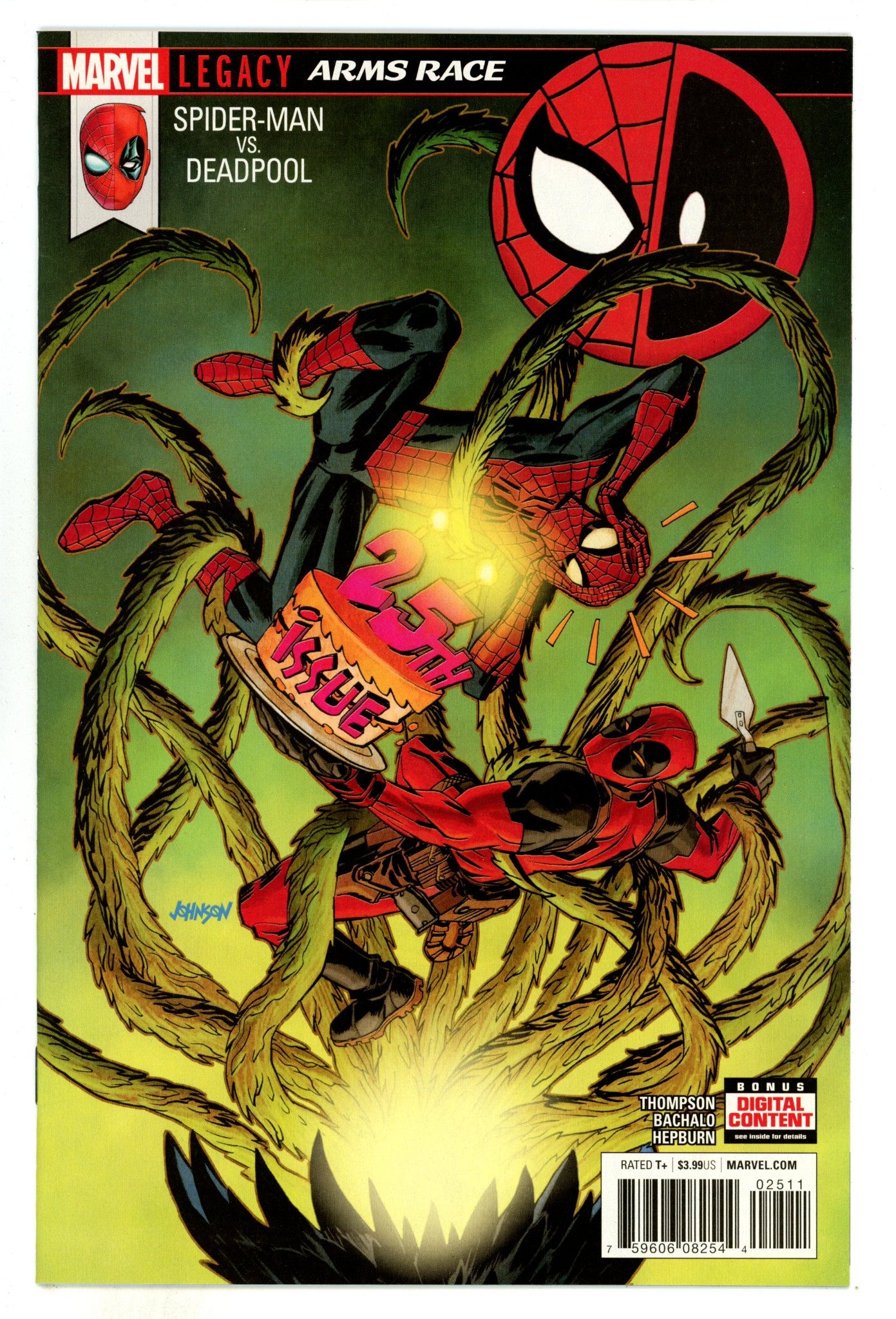 Spider-Man / Deadpool  25  High Grade  (2018)  