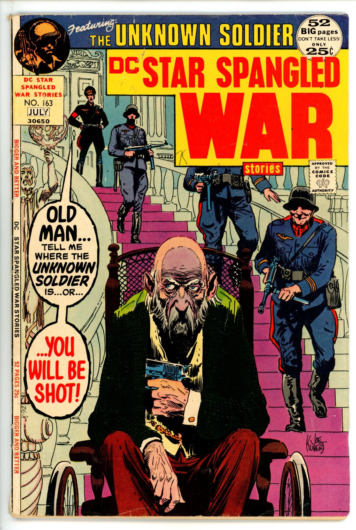 Star Spangled War Stories Vol 1 163 VG+ (4.5) (1972) 