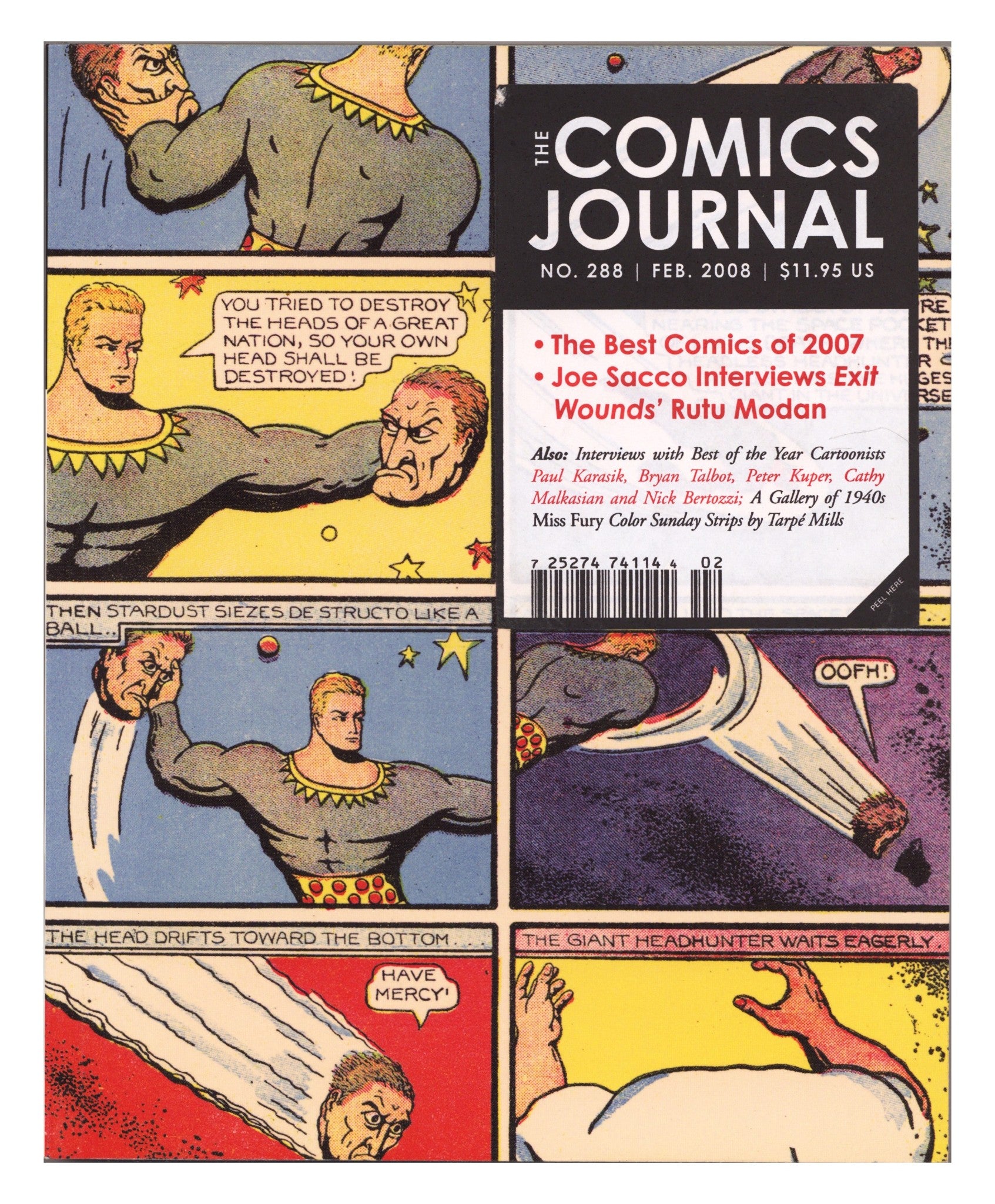 The Comics Journal 288 Mid Grade (2008) 