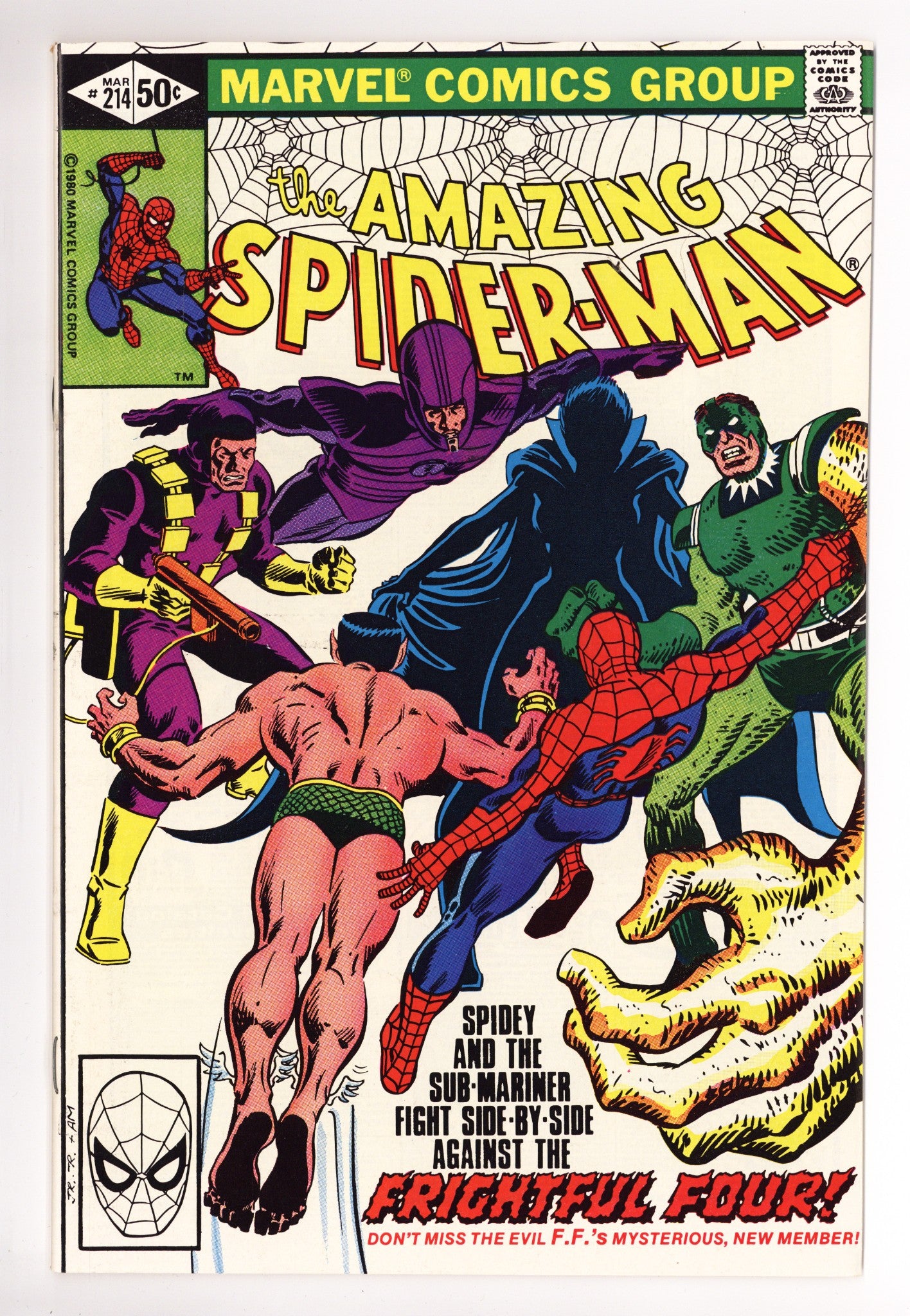 The Amazing Spider-Man Vol 1 214 NM- (9.2) (1981) 