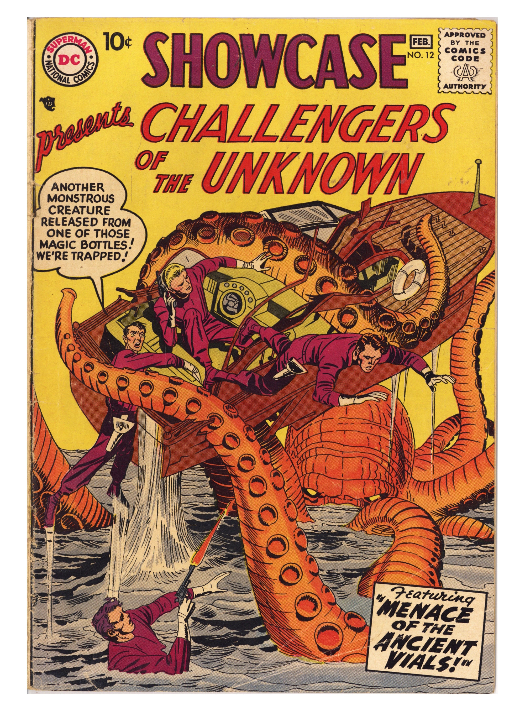 Showcase 12 VG- (3.5) (1958) 
