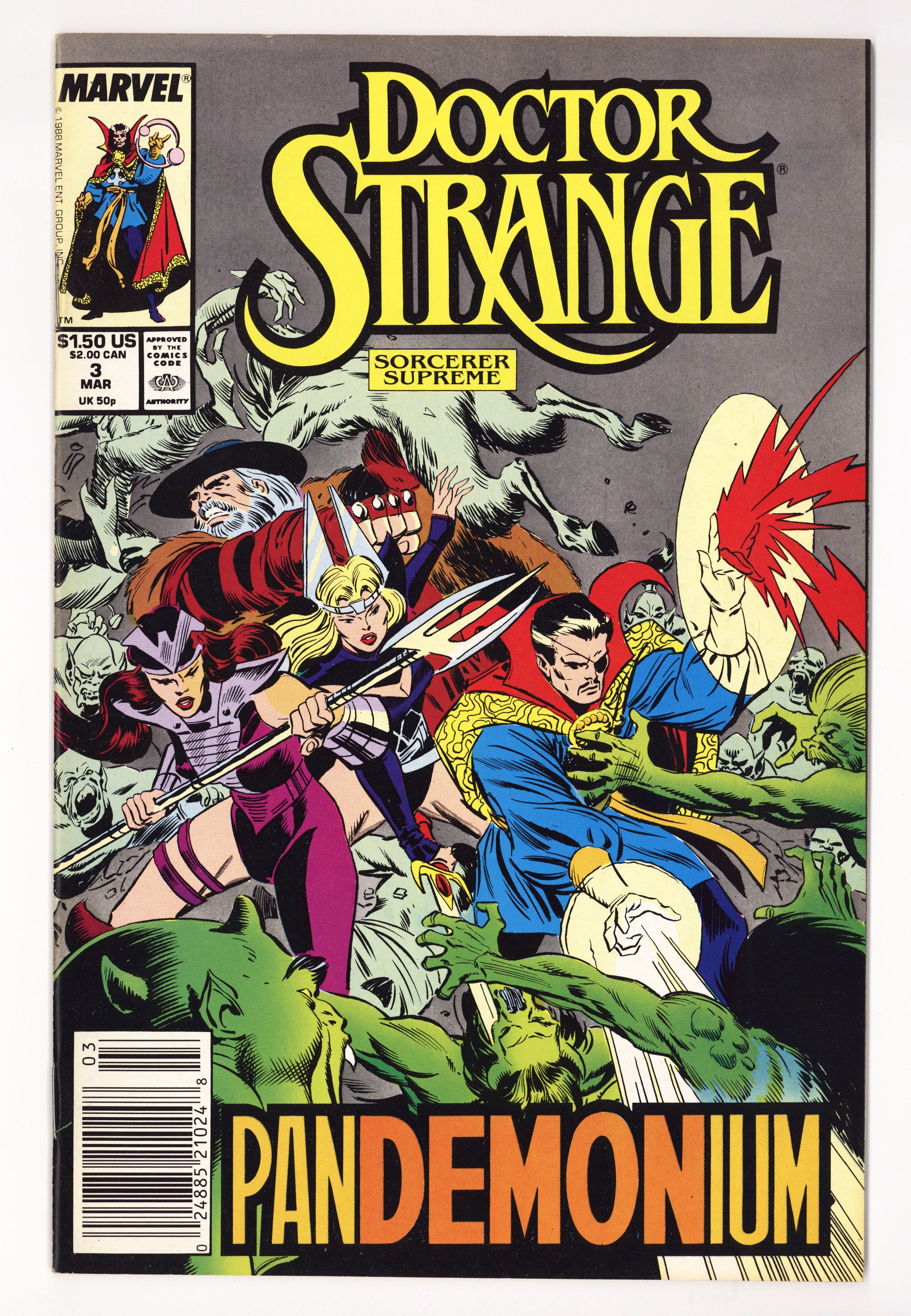 Doctor Strange, Sorcerer Supreme 3 High Grade (1988) 