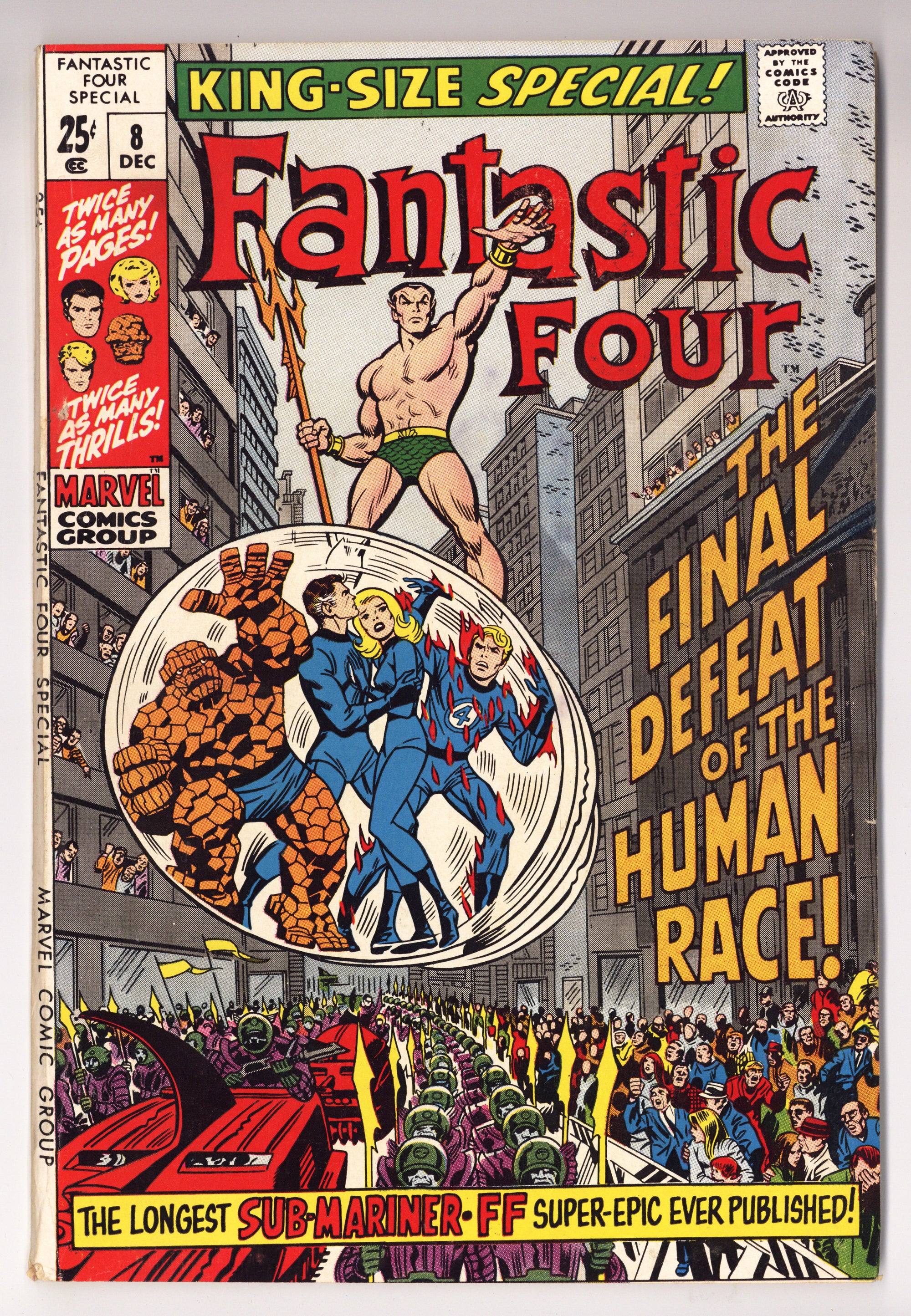 Fantastic Four Annual Vol 1 8  FN- (5.5)   (1970)        