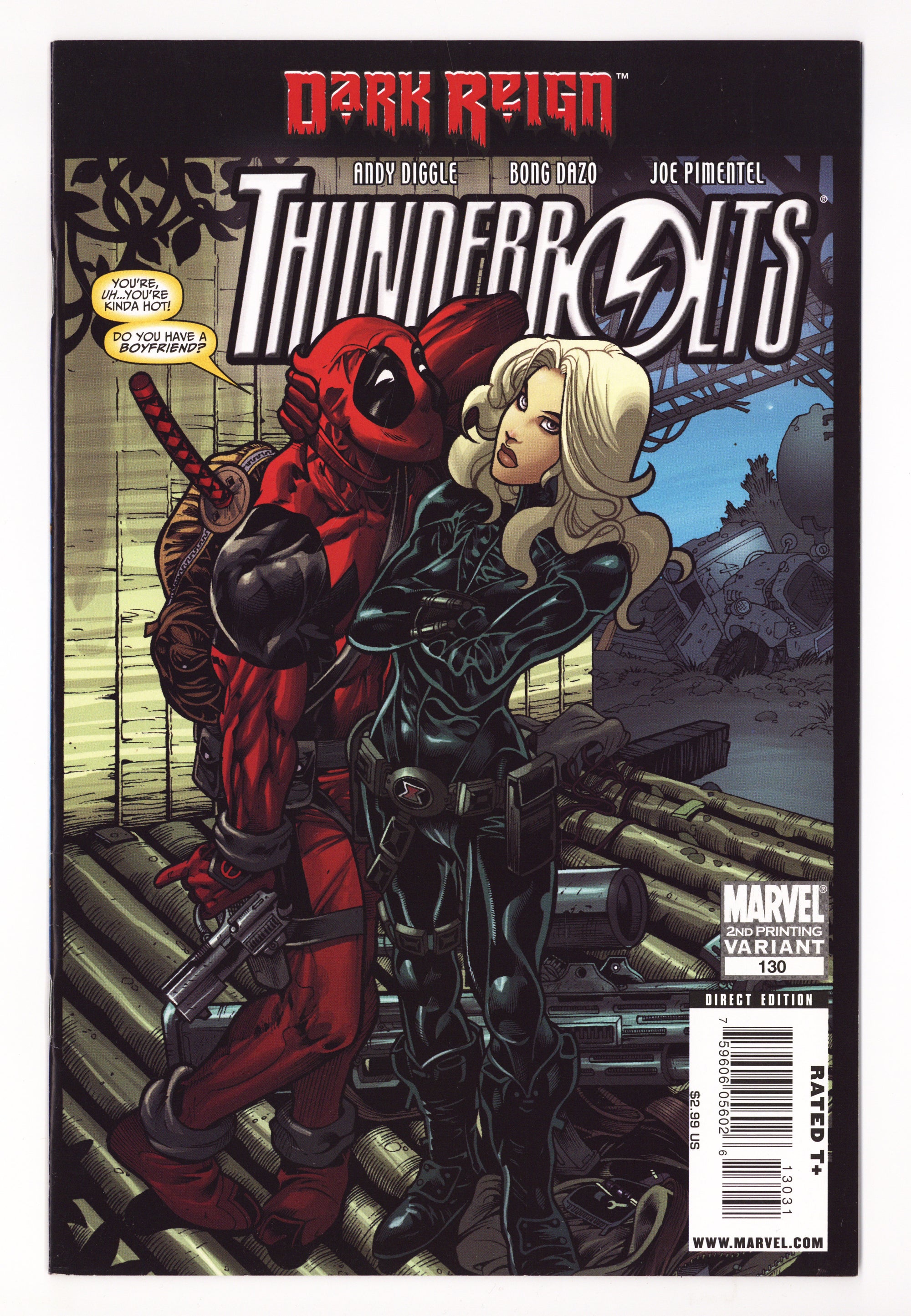 Thunderbolts Vol 1 130 High Grade (2009) 2nd Print Variant 