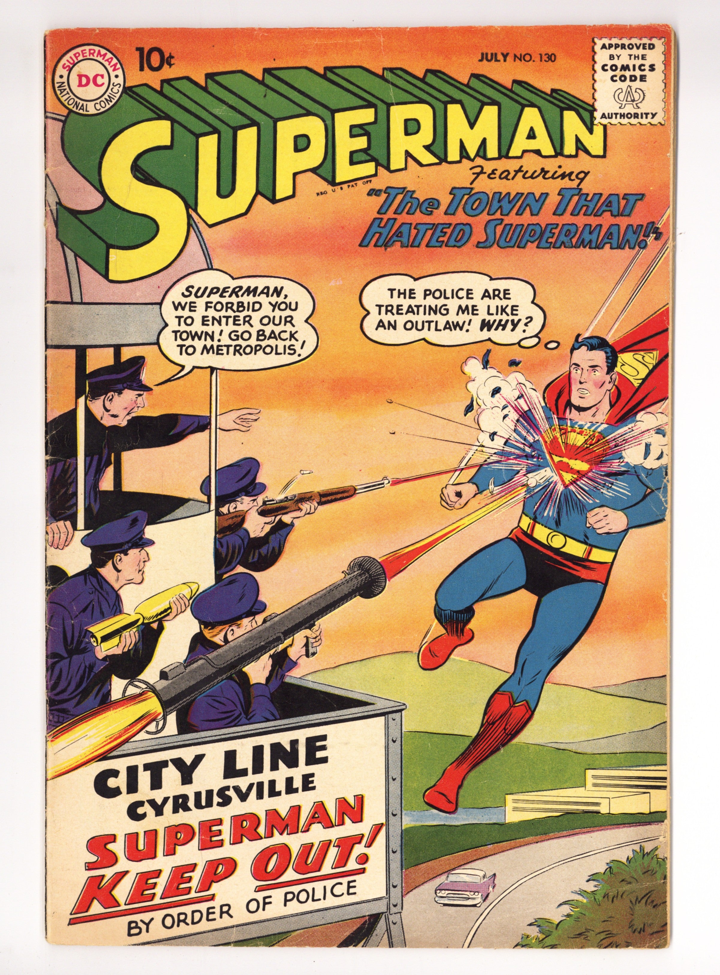 Superman Vol 1 130 VG+ (4.5) (1959) 