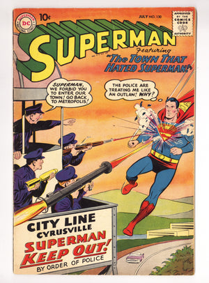 Superman Vol 1 130 VG+ (4.5) (1959)