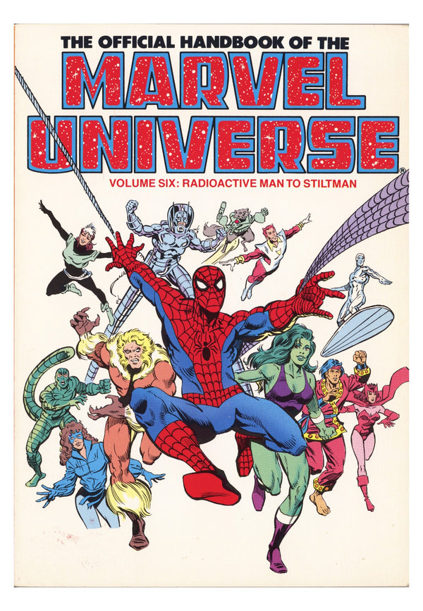 The Official Handbook of the Marvel Universe TPB Vol 6   High Grade   (1986)