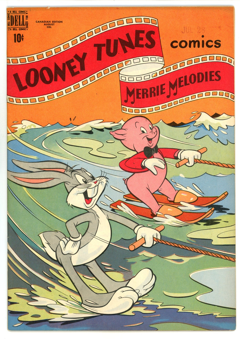 Looney Tunes and Merrie Melodies Comics 93 VF+ (8.5) (1949) Canadian Edition 