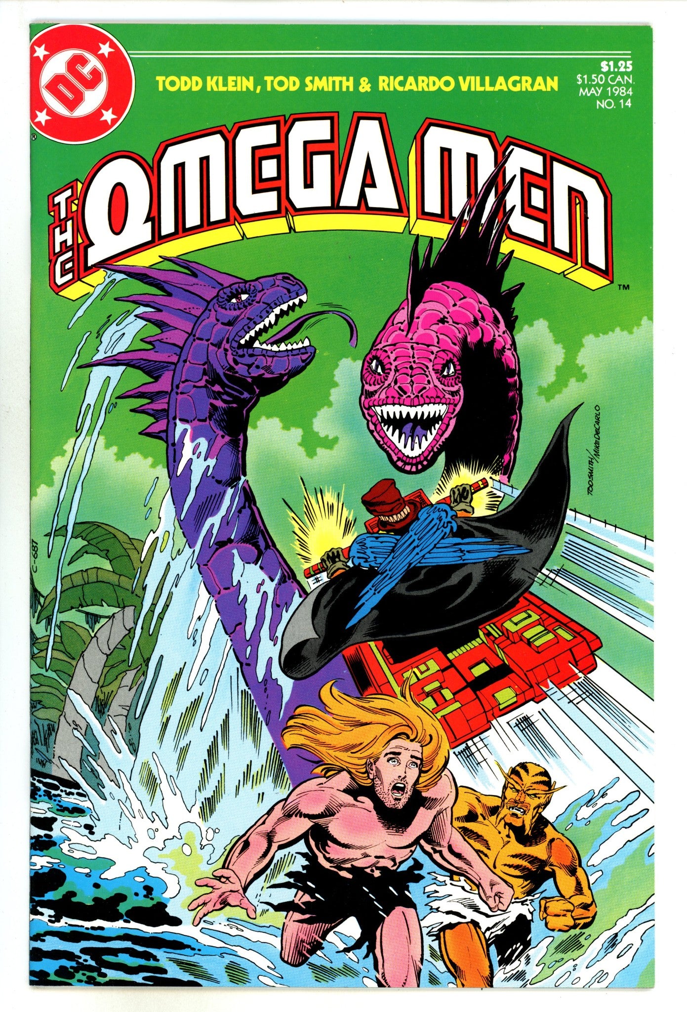 The Omega Men Vol 1 14 High Grade (1984) 