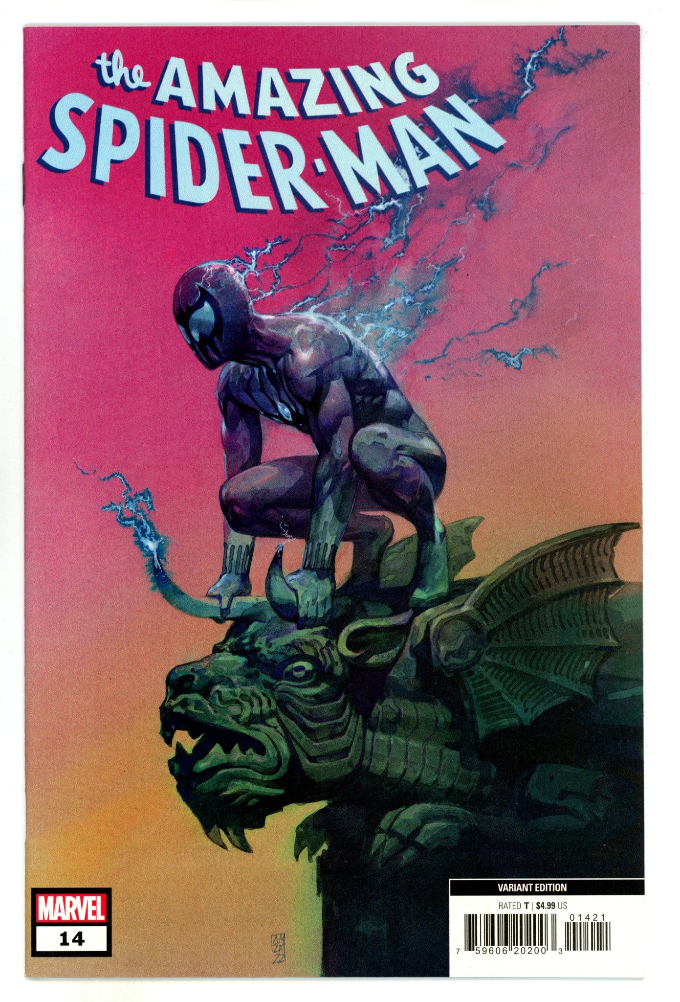 The Amazing Spider-Man Vol 6 14 (908)  NM- (9.2)  (2023) Maleev  Incentive Variant  